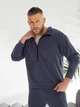 Чоловічий спортивний костюм на блискавці (кофта+штани) Uaclothes 42-44 Графітовий (like36360-167831349) - зображення 3