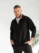 Чоловічий спортивний костюм на блискавці (кофта+штани) Uaclothes 58/60 Чорний (like36362-167851373) - изображение 4