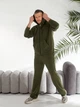 Чоловічий спортивний костюм на блискавці (кофта+штани) Uaclothes 42-44 Хакі (like36367-167901349) - изображение 2