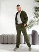 Чоловічий спортивний костюм на блискавці (кофта+штани) Uaclothes 42-44 Хакі (like36367-167901349) - изображение 5