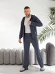 Чоловічий спортивний костюм на блискавці (кофта+штани) Uaclothes 54-56 Графітовий (like36364-167871359) - зображення 5