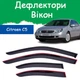 Дефлекторы боковых окон Citroen C5 Ситроен Ц5 хэтчбек 5 дверей 2001-2008 ветровики - изображение 1