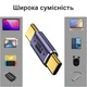 Адаптер USB4 Type-С male – Type-C male 40 Gbps Thunderbolt 4 - зображення 3