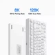 Механічна клавіатура на магнітних свічах MCHOSE Jet75, 80 Key, RGB, Win/Mac OS, УКР/АНГЛ, White Topographic (MC-Jet75-9) - изображение 6