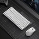Механічна клавіатура на магнітних свічах MCHOSE Jet75, 80 Key, RGB, Win/Mac OS, УКР/АНГЛ, White Topographic (MC-Jet75-9) - изображение 8