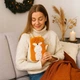 Грілка гумова Altom Design у плюшевому чохлі Лис 0.5 л (17080011427) - изображение 4