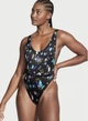 Купальник Victoria’s Secret Чорний з різнобарвним L - изображение 1