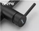 Смеситель для кухни под фильтр с гибким изливом Gappo G4398-36 чёрный - изображение 6