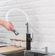 Смеситель для кухни с гибким изливом Frap F4452-7 с двухрежимным аэратором - изображение 7