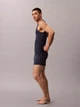 Набор маек нательных мужских хлопковых Calvin Klein NB4036-055 XL 3 шт Синий/Белый/Бирюзовый (014056452997) - изображение 5