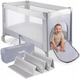 Кроватка манеж 60x120см серый MalPlay - изображение 1