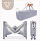 Кроватка манеж 60x120см серый MalPlay - изображение 6