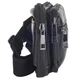 Мужская кожаная поясная сумка BUFFALO BAGS M8977A черная - изображение 4