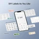 Портативний термопринтер наклейок Niimbot D11 H (чорний, Bluetooth, безчорнильний друк) - зображення 3