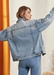 Джинсы женские "Super Skinny Fit" голубые 40 (LUS-18-103) - изображение 5