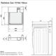 Умивальник на пральну машину акриловий Redokss San TITAN 60x70 см - изображение 6