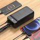 УМБ XO PR157 PD20W / QC22.5W + LED Lamp 40000 mAh Black (BC_714799) - зображення 8