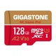Карта памяти MicroSD GIGASTONE 4K CAMERA PRO A2 V30 128GB с адаптером - изображение 2