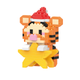 Конструктор фигурка Пиксели BRICKS Тигруля Tigger Winnie The Pooh подвесная - изображение 1