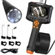 Бездротовий ендоскоп Bigstren 25520, LCD 4.2", Full HD, кабель 5 м, 2 Мп, 8 LED, IP67, інспекційна камера з екраном, аккумулятор 2000 мАг - зображення 1