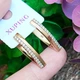 Серьги Xuping Jewelry длина 2.5см ширина 4мм медицинское золото позолота 18К стрелы с1441 - изображение 2