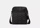 Мужская сумка COACH Houston Flight Bag in Signature Canvas (черная) - изображение 2