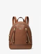 Женский кожаный рюкзак MICHAEL MICHAEL KORS Brooklyn Extra-Small Pebbled Leather Backpack (коричневый) Арт. 30T2GBNB0L - изображение 1