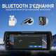 Відеореєстратор для мотоцикла Podofo A3956 з двома камерами, Bluetooth, Apple CarPlay\Android Auto та сенсорним монітором (1321) - зображення 8