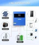 Інвертор гібридний Anenji ANJ-4000-24V-WIFI 100А 24v 4000W - изображение 5