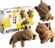 3D пазл-конструктор Cartonic 3D Puzzle Kittens Trio 254 элементов (CARTKITTENS) - изображение 1
