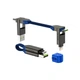 Дата кабель 6in1 inCharge X 0,14m 100W blue Rolling Square (X02WR) (342447) - изображение 1