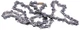 Цепь VJ Parts для H mini S93G 56 звеньев (28 зубов) шаг 3/8 паз1.3мм код 5854042-56, арт.цепш472 - изображение 1