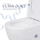 Унітаз підлоговий Qtap Jay Eco Ultra Quiet з сидінням Soft-close 640x360x835 мм QTJAY27W48749 White - изображение 5