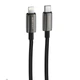 Дата кабель Acefast C23-01 Type-C to Lightning 30W (1.2m) Black - изображение 1