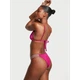 Купальник Victoria's Secret Double Shine Strap Bikini Рожевий L - изображение 2