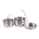 Набір посуду армійський Sturm Mil-Tec Сzech Stainless Mess Kit Like New Steel (91464260) - изображение 2