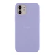 Противоударный Чехол Silicone Case Full Size (AA) для iPhone 11 83.Lilac Purple - изображение 1
