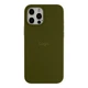 Противоударный Чехол Silicone Case Full Size (AA) для iPhone 12/12 Pro 45.Army Green - изображение 1