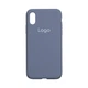 Чохол Premium Silicone Case Full Size (AA) для iPhone X/Xs 28.Lavender Grey - изображение 1