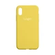 Чохол Premium Silicone Case Full Size (AA) для iPhone X/Xs 50.Canary Yellow - изображение 1