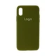 Чохол Premium Silicone Case Full Size (AA) для iPhone X/Xs 45.Army Green - изображение 1