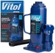 Домкрат гидравлический бутылочный Vitol 10 т 230-460 мм 7 кг (T91004 ДБ-10004) - изображение 8