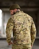 Легка куртка Yeren Hunter FZ Gen2 Softshell Мультикам з флісом Cocona 375 вітронепроникна L - зображення 6