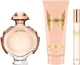 Zestaw damski Paco Rabanne Olympea Woda perfumowana 80 ml + Balsam do ciała 100 ml + Miniaturka Woda perfumowana 10 ml (3349668656554) - obraz 2