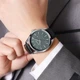 Наручний годинник Skmei 2490SIGN Silver-Green - изображение 3