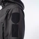Жіноча тактична куртка R-Military Softshell з манжетами на липучках чорна розмір XS - зображення 8