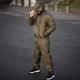 Спортивний Костюм з принтом Руни Куртка + Штани олива розмір M - зображення 6