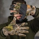 Рукавиці з відстібними пальцями Hunter Softshell на флісі з утяжкою камуфляж розмір універсальний - зображення 3