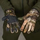 Рукавиці з відстібними пальцями Hunter Softshell на флісі з утяжкою камуфляж розмір універсальний - зображення 5