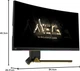 Монітор MSI MEG 342C QD-OLED (34"/UWQHD 3440х1440/175Hz/HDR) Refurbished - Б/У - изображение 6